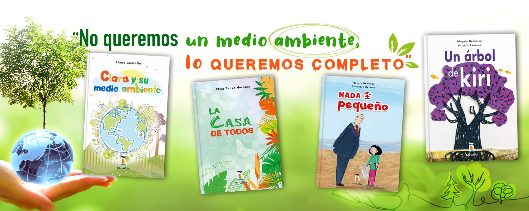Libros para crear conciencia ambiental.