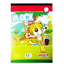 BLOCK ALPHA KIDS A4 PERFORADO 50 HJ-2X2